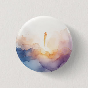 Cosmic Creation Burst 3 Cm Round Badge