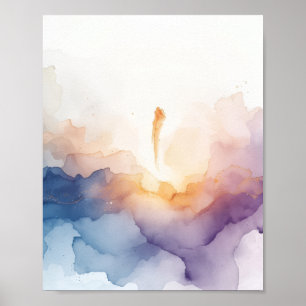 Cosmic Creation Burst Poster