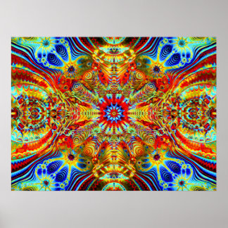 Cosmic Creatrip2 - Psychedelic trippy visuals Poster