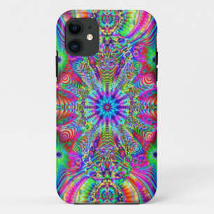 Cosmic Creatrip - Psychedelic trippy design iPhone 11 Case