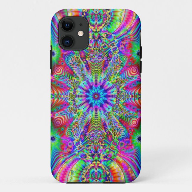Cosmic Creatrip - Psychedelic trippy design Case-Mate iPhone Case (Back)