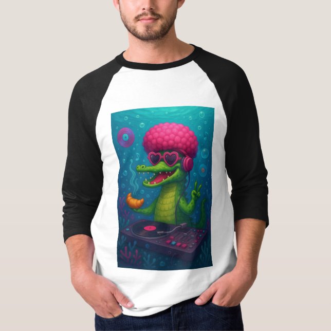 Cosmic crocodile shirt (Front)