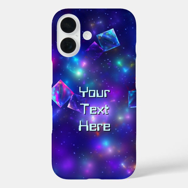 Cosmic Cubes Case-Mate iPhone Case (Back)
