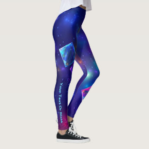 Cosmic Cubes Leggings