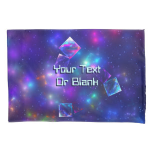 Cosmic Cubes Pillowcase