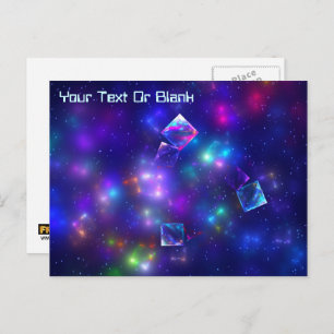 Cosmic Cubes Postcard