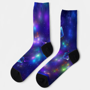Cosmic Cubes Socks