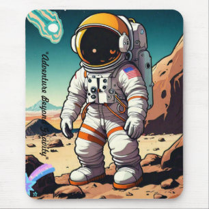 "Cosmic Curiosity" Mouse Pad