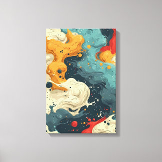 Cosmic Currents Canvas Print
