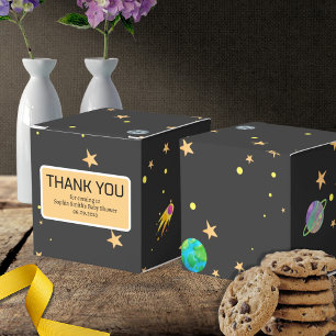 Cosmic Cutie Thank You Baby Shower   Favour Box