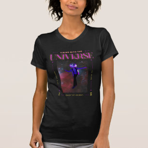 Cosmic Dance Vibes – Vibing with the Universe Art T-Shirt