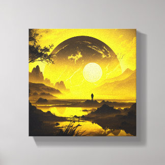 Cosmic Dawn Canvas Print