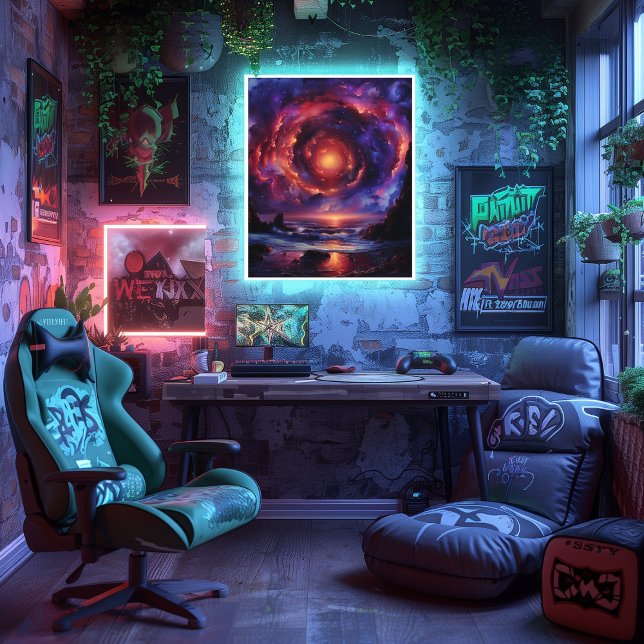 Cosmic Dawn Nebula Poster (Creator Uploaded)