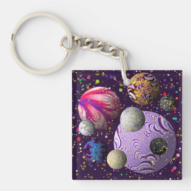 Cosmic Delight Key Ring (Front)