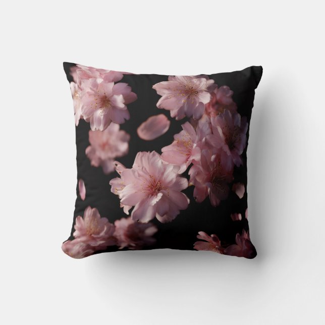 Cosmic desert cactus art  cushion (Front)