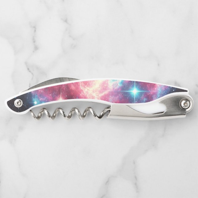 Cosmic Design Stainless Steel Corkscrew (Back)