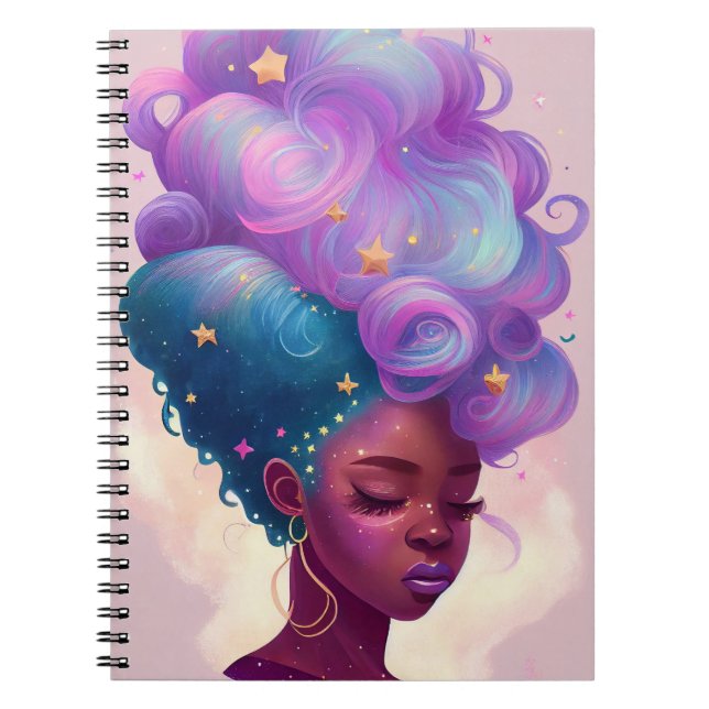 Cosmic Dream Goddess Notebook (Front)