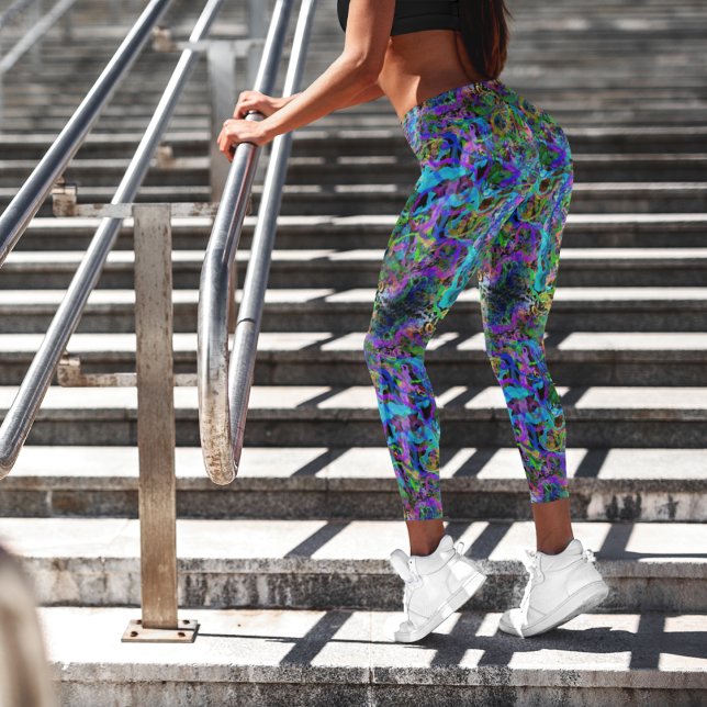 Cosmic Dream Grunge Ink Leggings - Fun (Creator Uploaded)