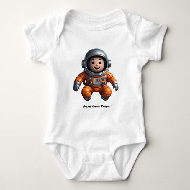 "Cosmic Dreams" Baby Bodysuit (Front)