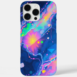 Cosmic Dreamscape colorful abstract fantasy art iPhone 16 Pro Max Case