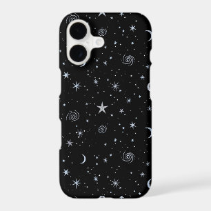 Cosmic Dreamscape Pattern on black BG