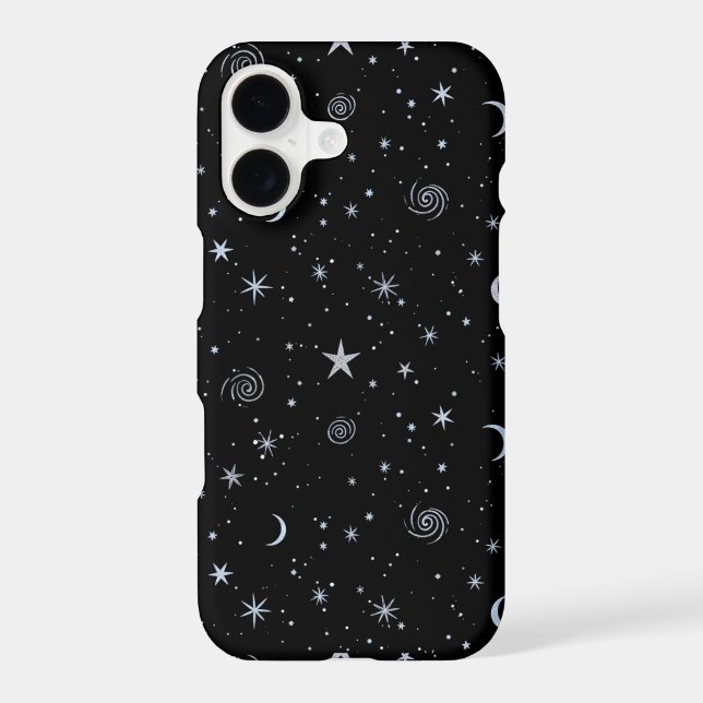 Cosmic Dreamscape Pattern on black BG (Back)