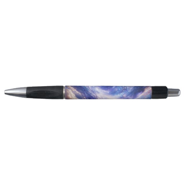 Cosmic Dreamscape: Swirling Nebula & Starry Night (Front)