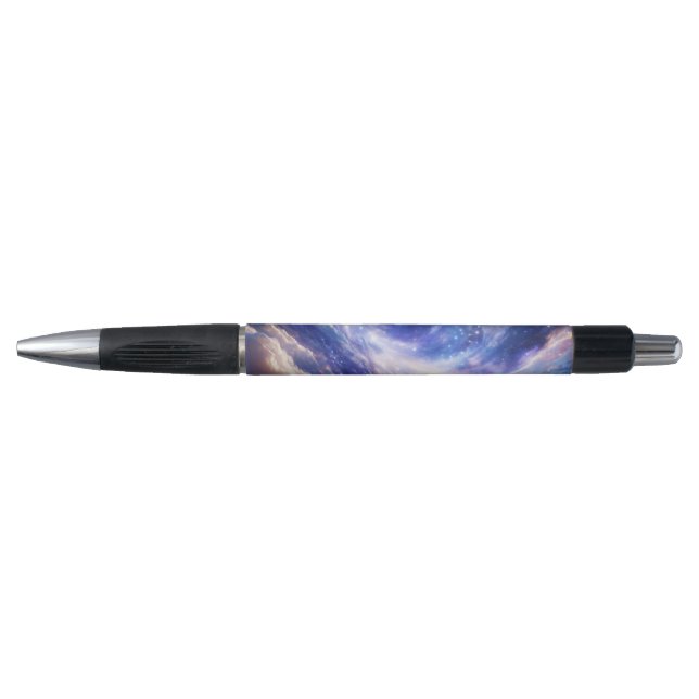 Cosmic Dreamscape: Swirling Nebula & Starry Night (Front)