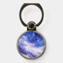 Cosmic Dreamscape: Swirling Nebula & Starry Night