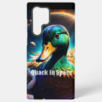 "Cosmic Duck: A Vibrant Journey Through Space"