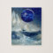 Cosmic Earth at Night and Thomas Moran Iceberg