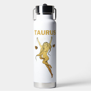 Cosmic Elegance Taurus Water Bottle