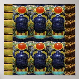 COSMIC Energy and Spirit Connection  EGYPTIAN  Art Poster