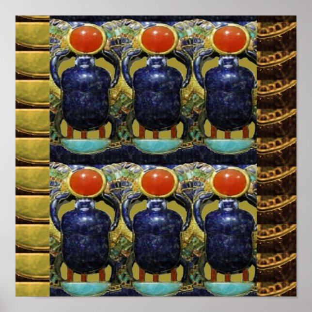 COSMIC Energy and Spirit Connection  EGYPTIAN  Art Poster (Front)