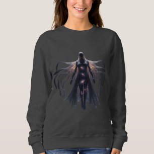Cosmic Enigma Jumper: Gothic Spooky Aesthetic  Sweatshirt