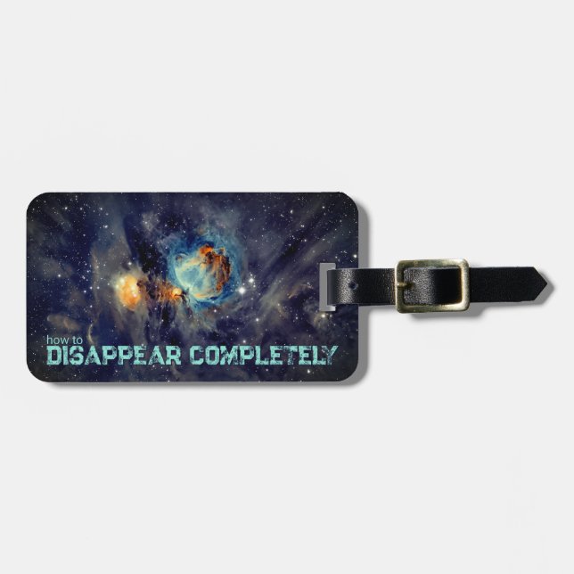 Cosmic Escape Luggage Tag (Front Horizontal)