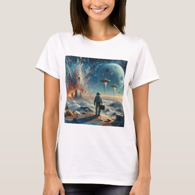 Cosmic Exodus T-Shirt (Front)