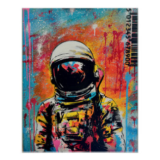 Cosmic Explorer #2  Pop Art Glossy Poster