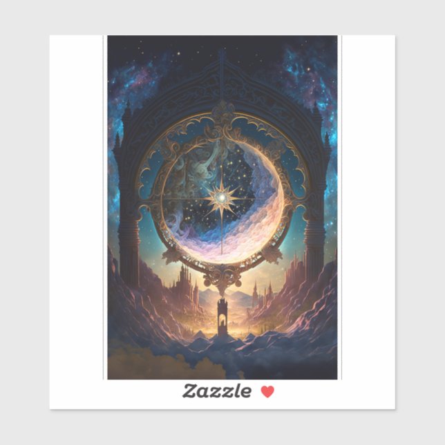 Cosmic Fantasy Space Landscape (Sheet)