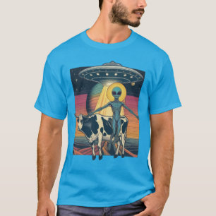 Cosmic Farm Abduction T-Shirt