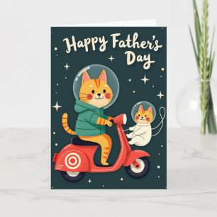 Cosmic Fathers Day Card