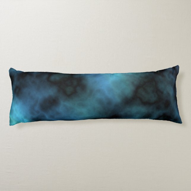 Cosmic Faux Blue Marble Body Cushion (Back)