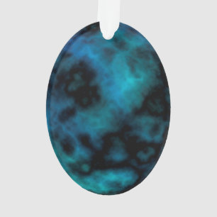 Cosmic Faux Blue Marble Ornament