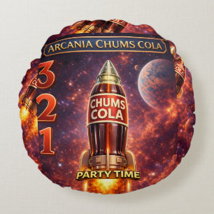 Cosmic fizz, Arcadia chum: round Cushion