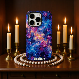 Cosmic Flow: Planets and Nebula iPhone 16 Pro Case