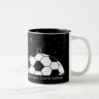 Cosmic Football Mug - Love Illustration