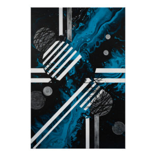 Cosmic Footprint Poster