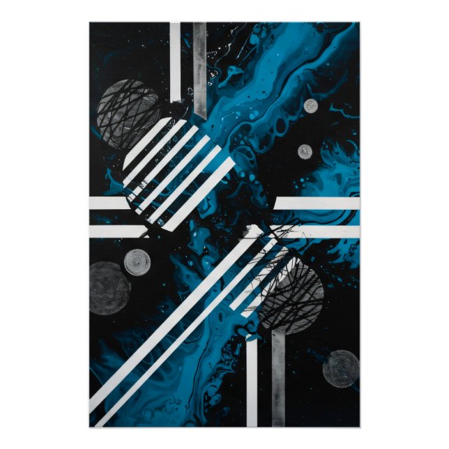 Cosmic Footprint Poster (Front)
