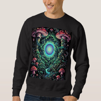 Cosmic Forest Portal – Journey Beyond the Veil Sweatshirt