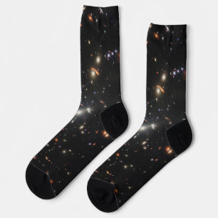 Cosmic Galaxy Cluster SMACS 0723 Crew Socks